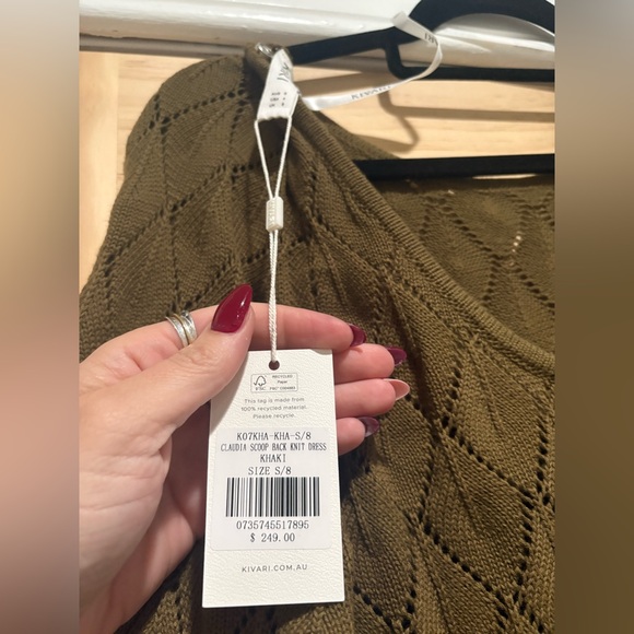 Kivari Claudia Knit Dress Size Small. NWT - Picture 3 of 5